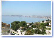 Vue de Fuengirola depuis Torremuelle